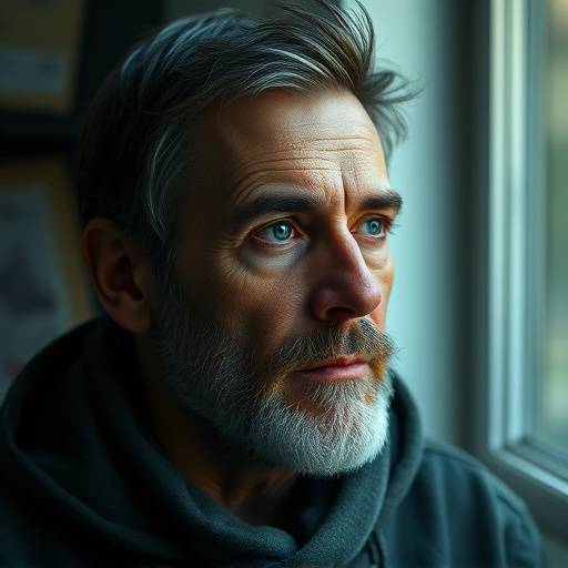 Portrait de Antoine Dubois, professeur de direction de la photographie